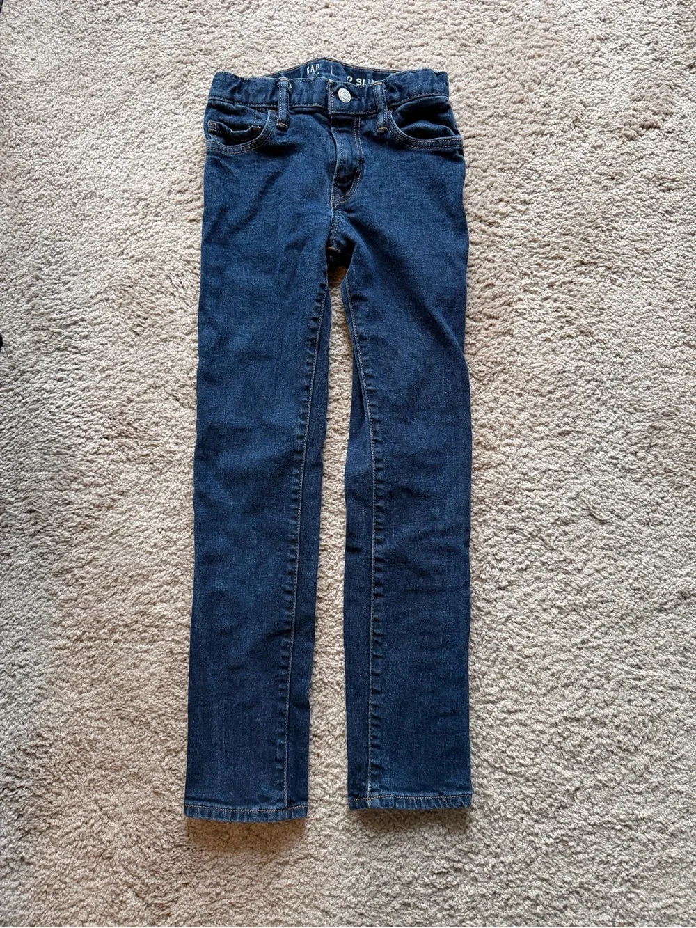 GAP Kids Boys Slim Fit Dark Wash Jeans Size 12